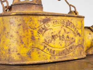 antique wells unbreakable torch lamp